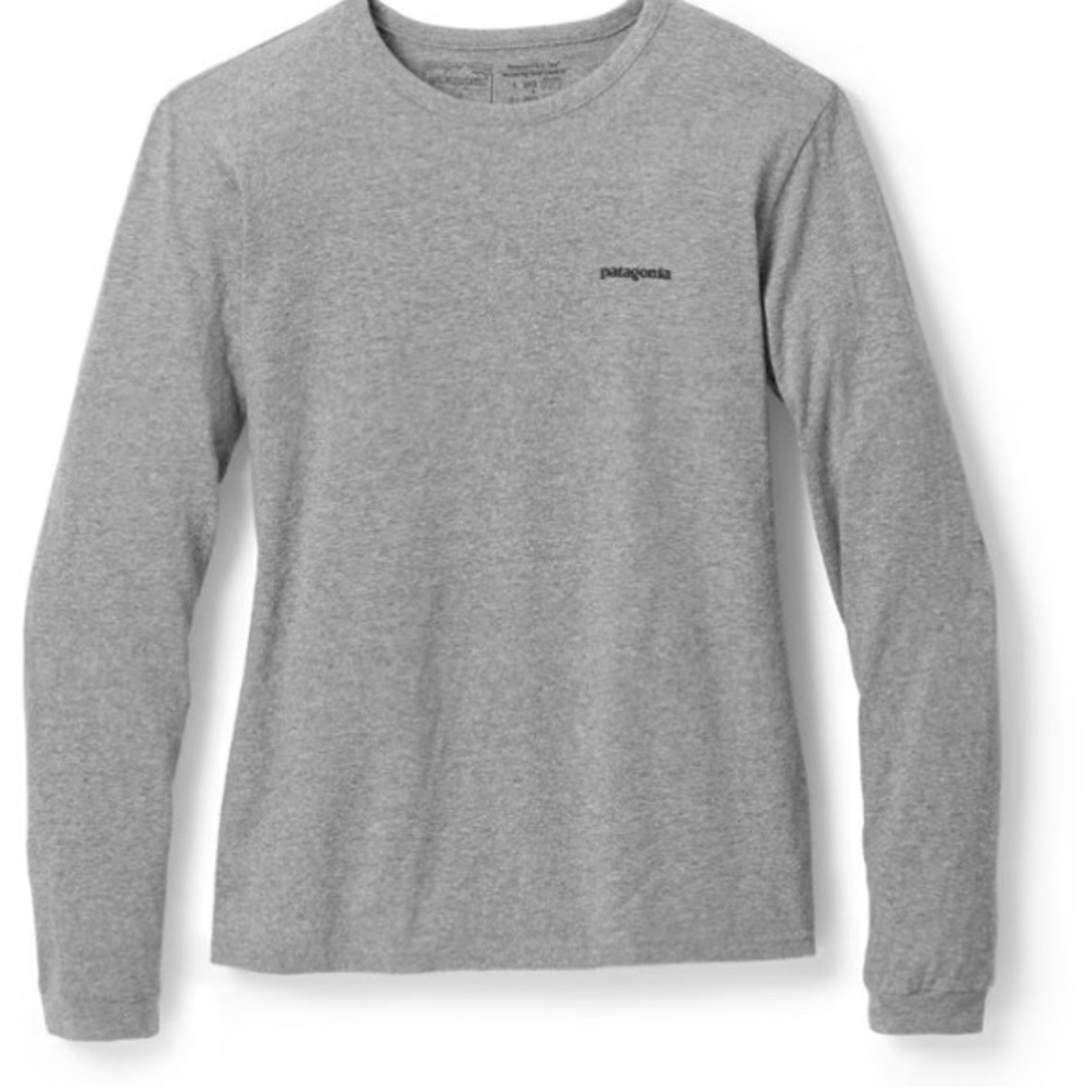 Patagonia Grey Long Sleeve Tee in Like New Condition